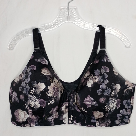 Torrid Dream Wire Free Lightly Lined Print Front Closed Bra 42DD - Picture 4 of 8